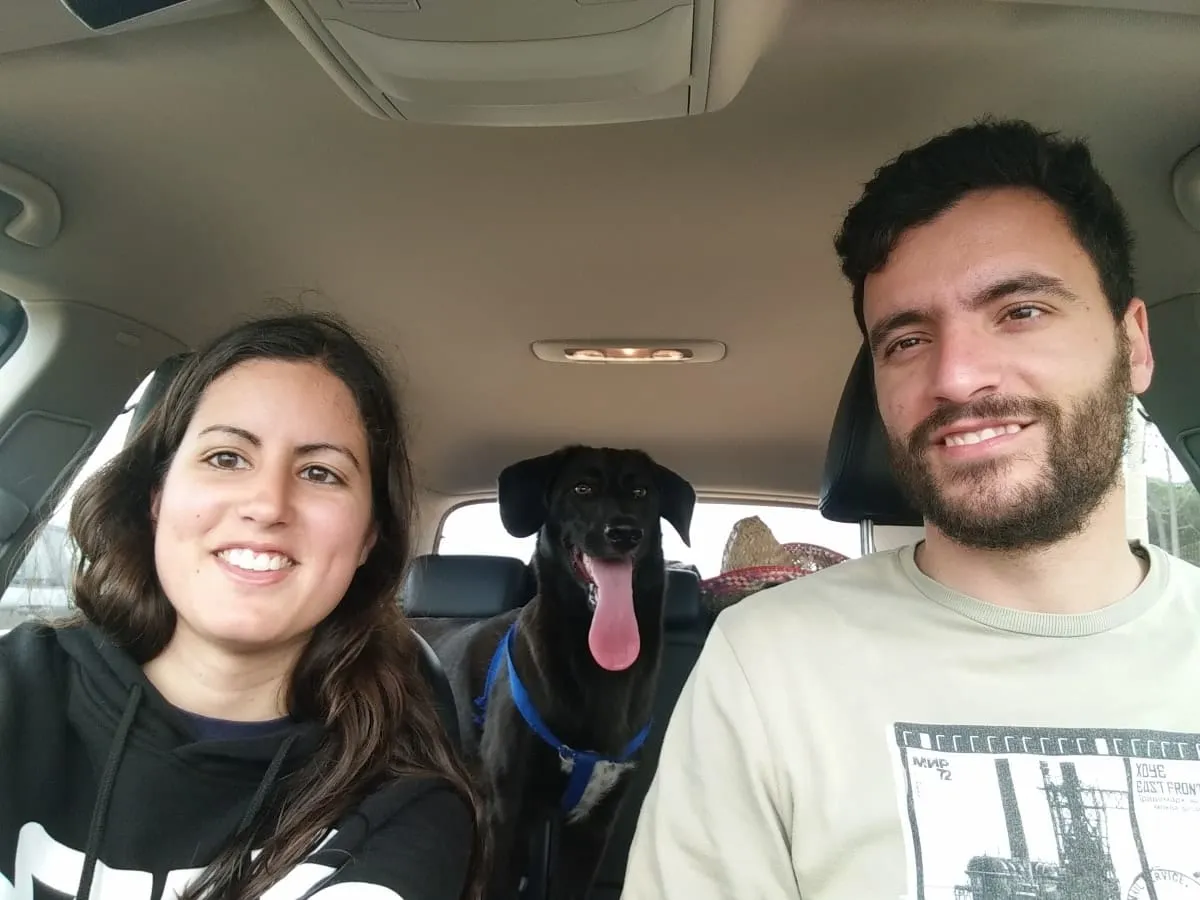 Road trip with Mosfet in the back seat